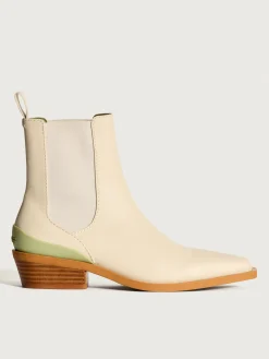 Mujer HOFF Botas Y Botines|BOOT COWBOY RODEO OFF WHITE