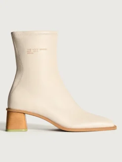 Mujer HOFF Botas Y Botines|BOTÍN TACÓN DATE OFF WHITE
