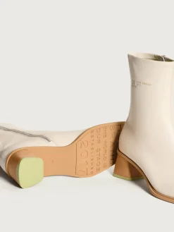 Mujer HOFF Botas Y Botines|BOTÍN TACÓN DATE OFF WHITE