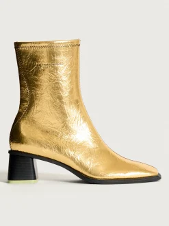 Mujer HOFF Botas Y Botines|BOTÍN TACÓN DATE ORO