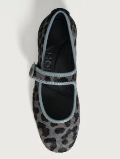 Mujer HOFF Zapato Plano|MARY JANE SCALA ANIMAL PRINT GRIS