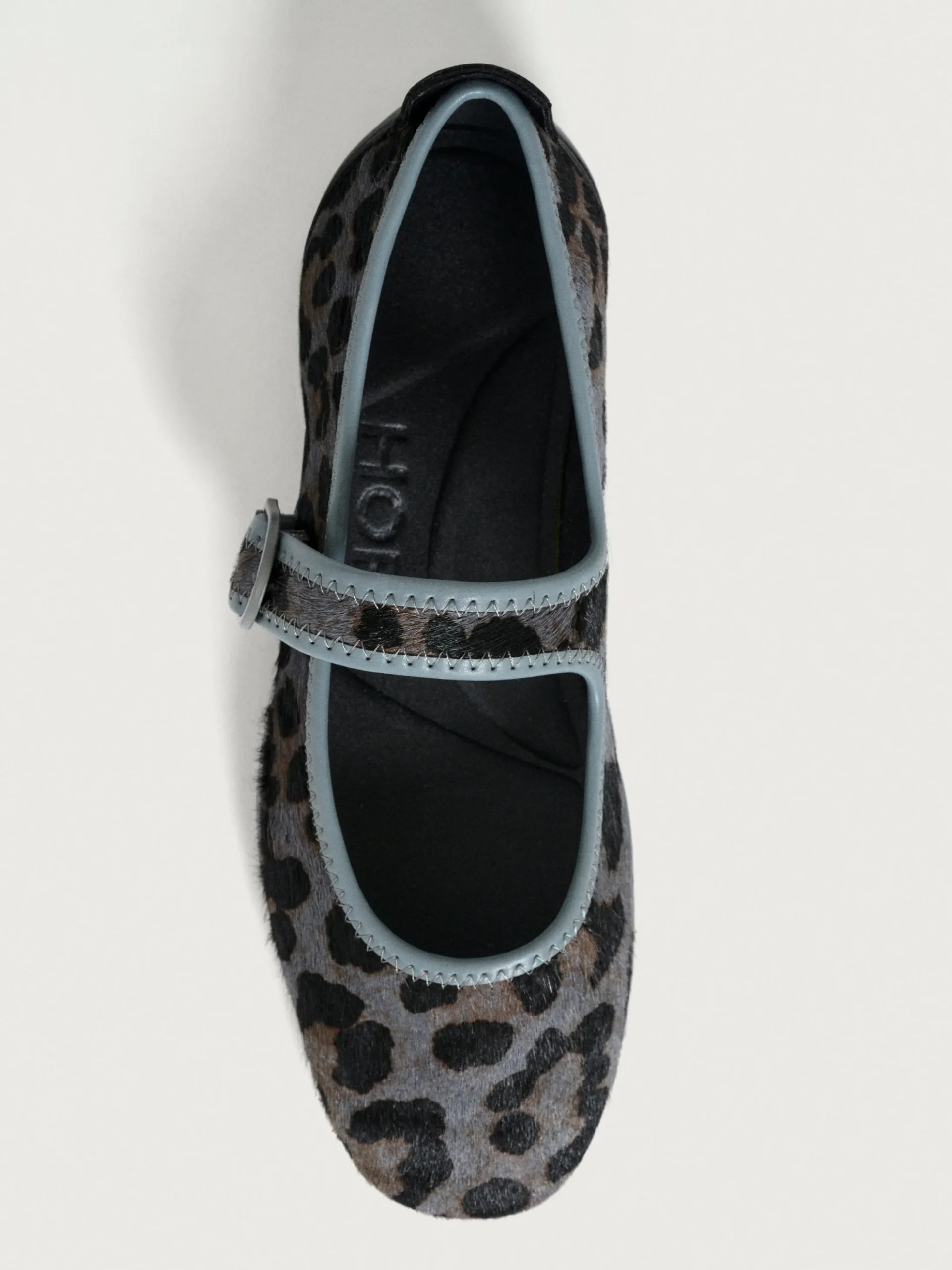 Mujer HOFF Zapato Plano|MARY JANE SCALA ANIMAL PRINT GRIS