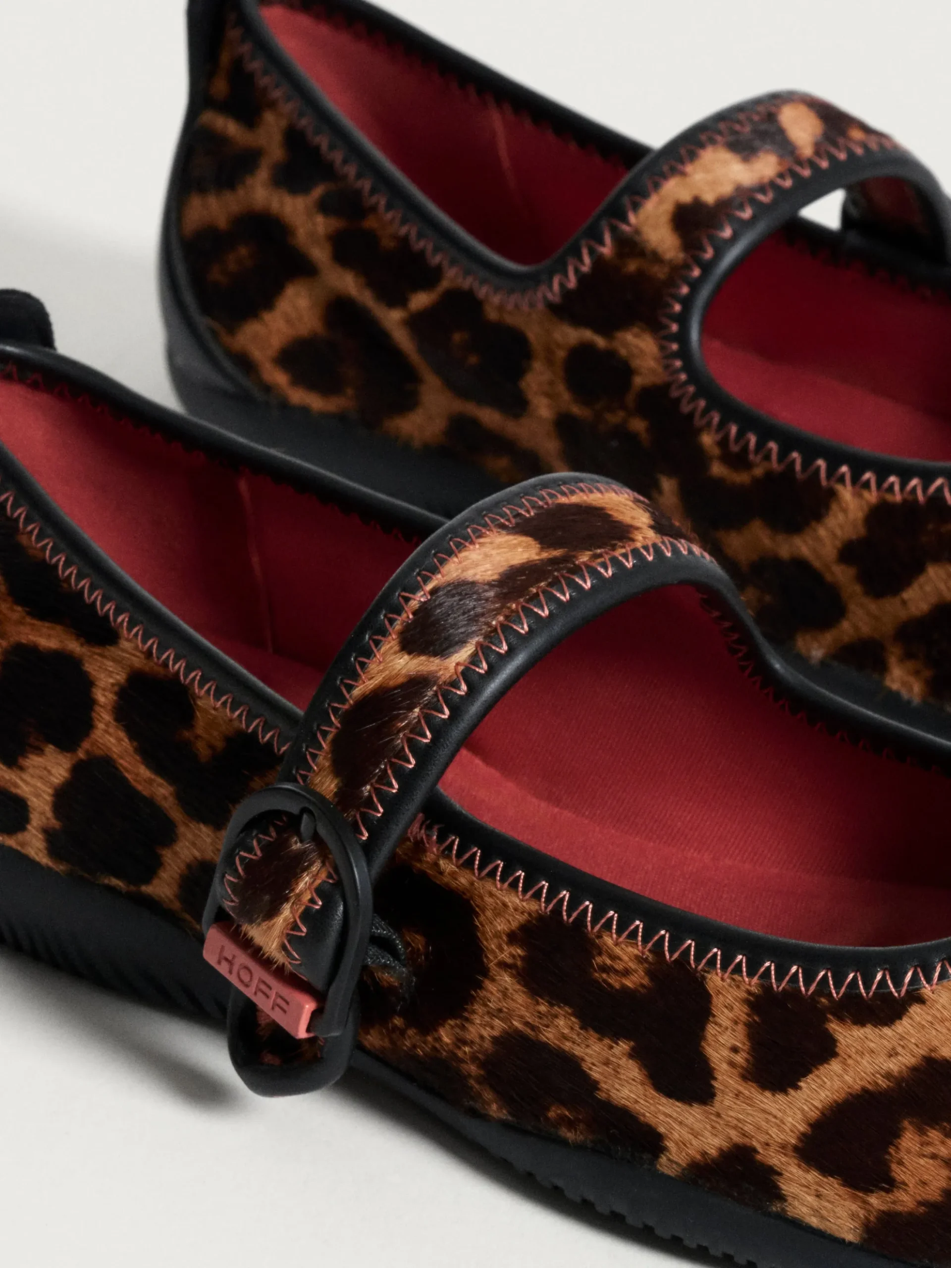 Mujer HOFF Zapato Plano|MARY JANE SCALA ANIMAL PRINT MARRÓN