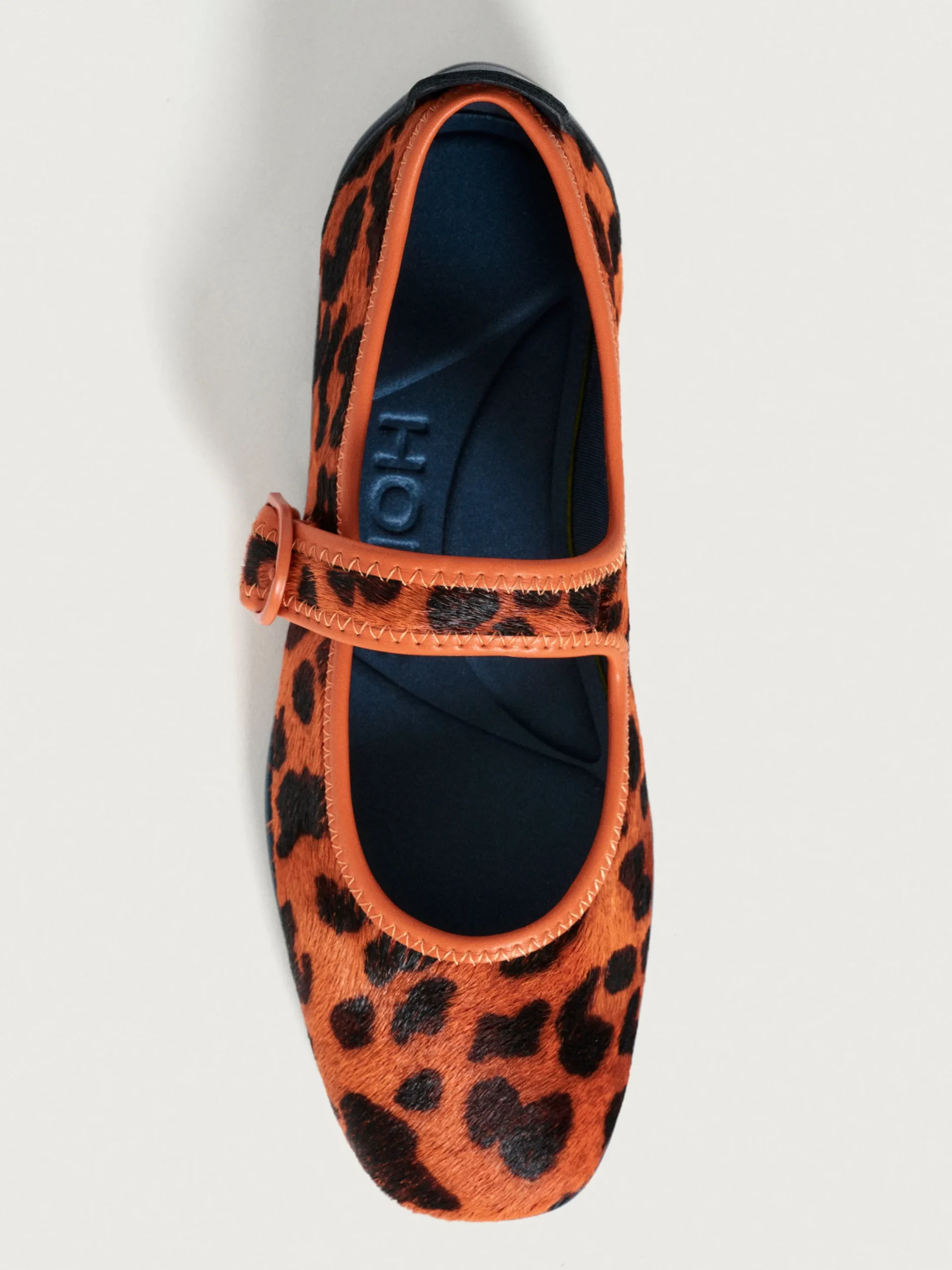 Mujer HOFF Zapato Plano|MARY JANE SCALA ANIMAL PRINT NARANJA