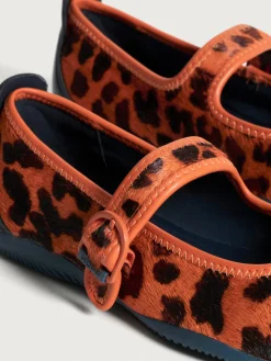 Mujer HOFF Zapato Plano|MARY JANE SCALA ANIMAL PRINT NARANJA