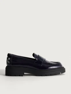 Mujer HOFF Zapato Plano|MOCASÍN SCHOOL AZUL