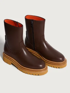Mujer HOFF Botas Y Botines|OFFICE BROWN LEATHER BOOT