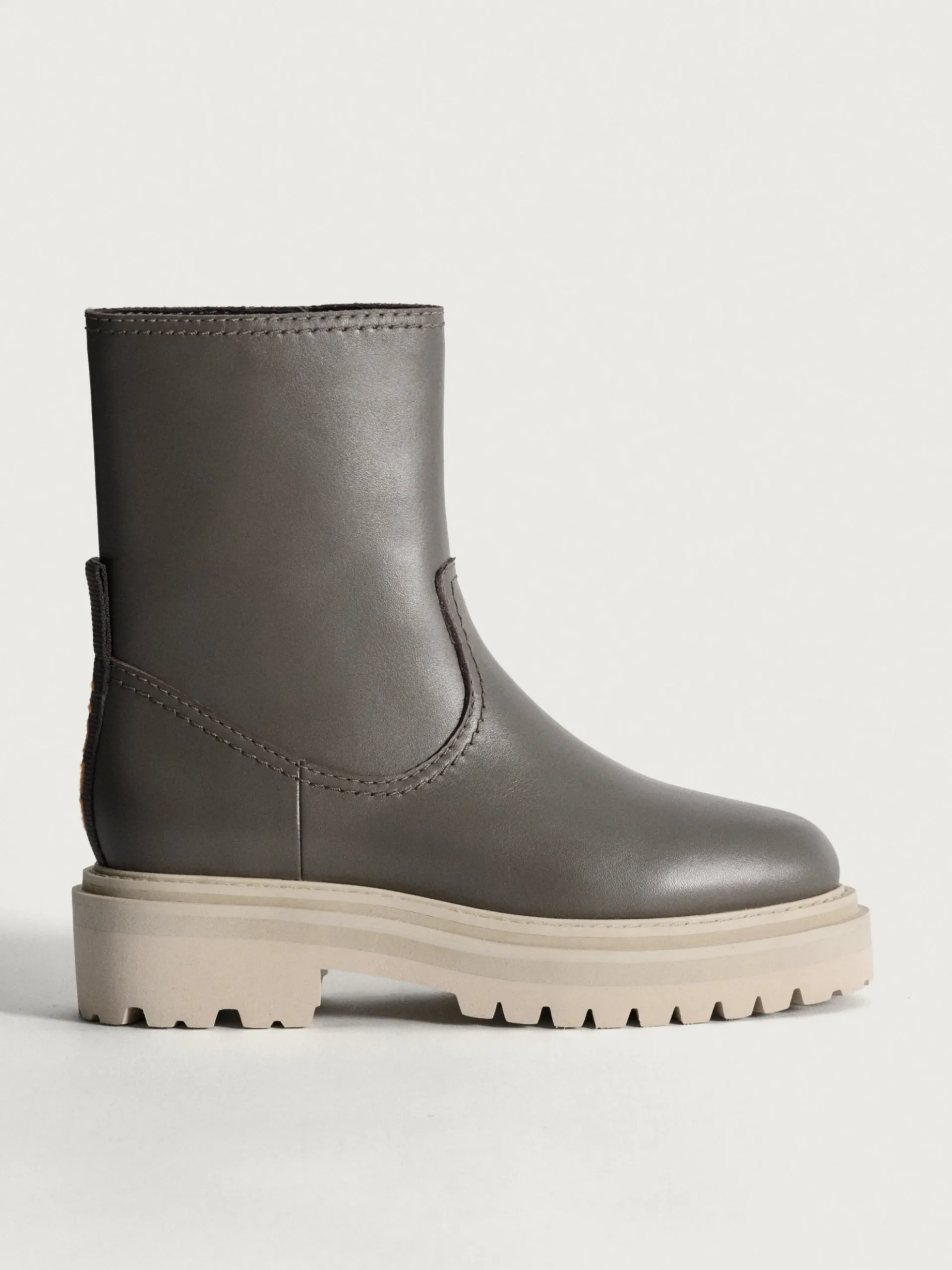 Mujer HOFF Botas Y Botines|OFFICE GRAY LEATHER BOOT