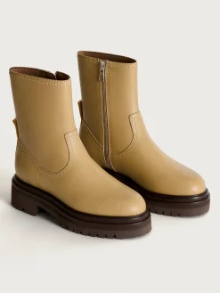 Mujer HOFF Botas Y Botines|OFFICE OCHRE LEATHER BOOT