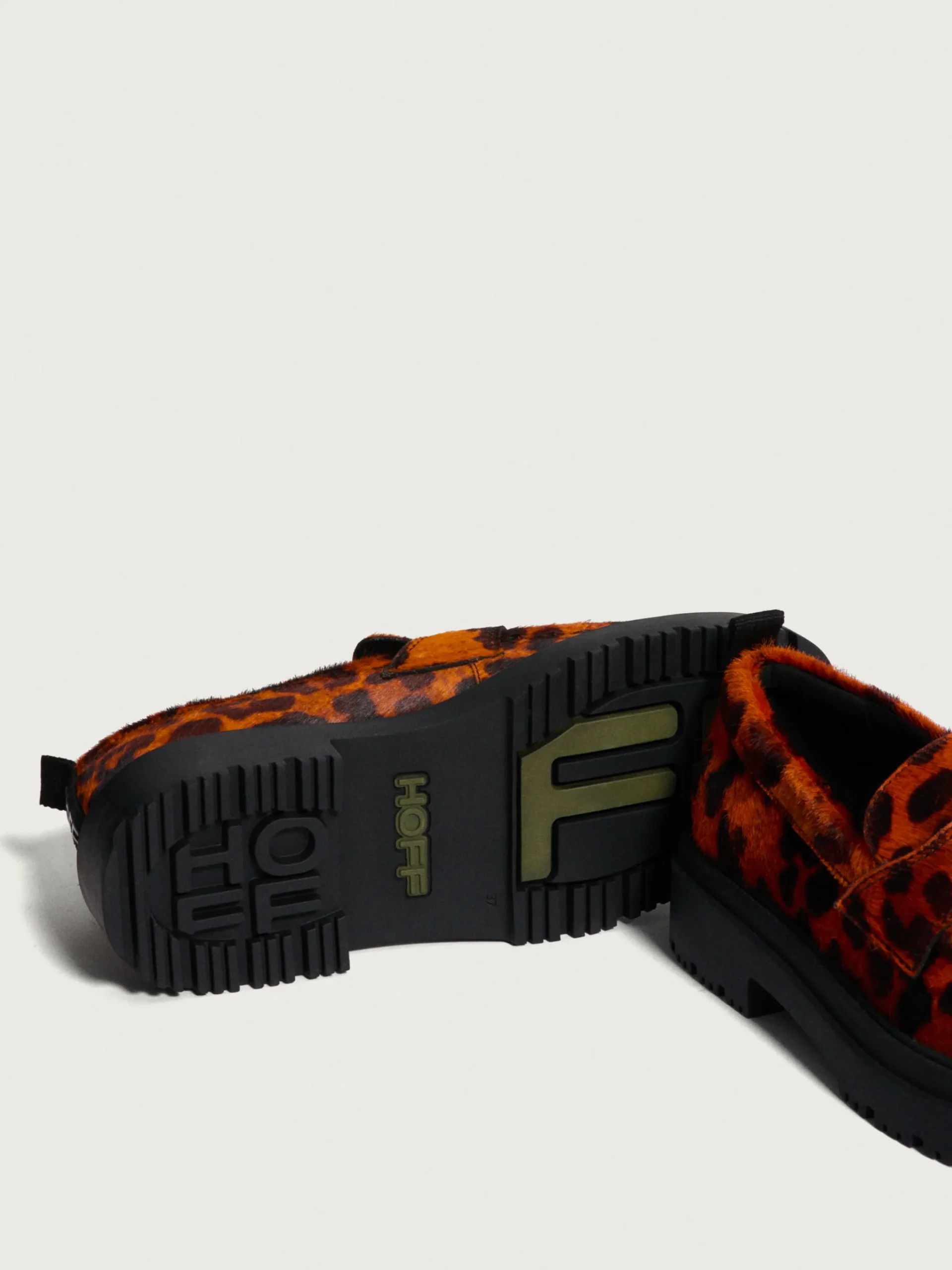 Mujer HOFF Zapato Plano|SCHOOL ANIMAL PRINT ORANGE LOAFER